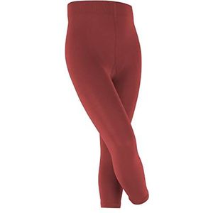 FALKE Uniseks-kind Legging Cotton Touch K LE Katoen Eenkleurig 1 Paar, Orange (Terra 8820), 152-164