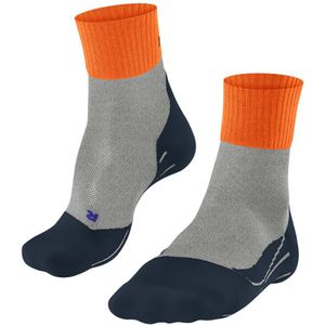 FALKE - TK2 Explore Cool Short - Trekking Sokken - Grijs - Medium Demping, Vochtafvoerende 3-laags Constructie