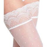 Falke - Stay Ups - Transparant - Satin Sheer - 15 DEN