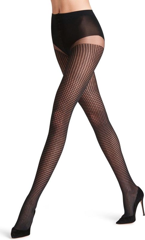FALKE - 40664 - Panty - Zwart - 15 DEN, Sluier-effect, Elegante Stop-mesh, Drukvrije Tailleband, 1 Paar