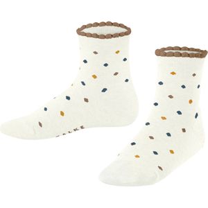 FALKE - Multidot K Sso - Sokken - Wit Off-White - 1 paar - Katoen
