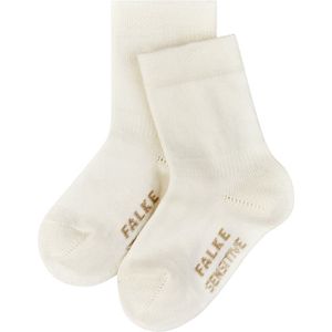 FALKE - Sensitive B - Sokken - Wit Off-White - Katoen - 1 Paar