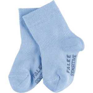 FALKE - Sensitive B - Huissokken - Blauw - Katoen met Comfort Tailleband, 1 Paar