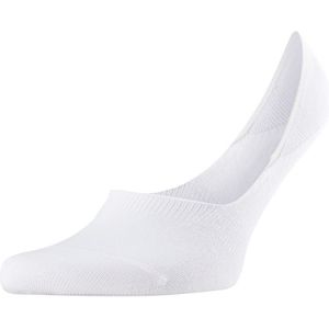 FALKE Step Medium Cut onzichtbare antislip kousenvoetjes duurzaam katoen footies heren wit - Maat 41-42