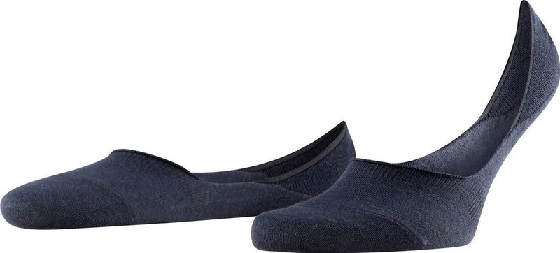 FALKE Step Medium Cut onzichtbare antislip kousenvoetjes duurzaam katoen footies heren blauw - Maat 39-40