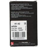 FALKE Step Medium Cut Box onzichtbare antislip kousenvoetjes duurzaam katoen footies heren wit - Maat 39-40