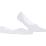 FALKE Step Medium Cut Box onzichtbare antislip kousenvoetjes duurzaam katoen footies heren wit - Maat 39-40