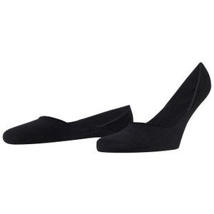FALKE Step Medium Cut Box onzichtbare antislip kousenvoetjes duurzaam katoen footies heren zwart - Maat 47-48