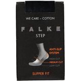 FALKE Step Medium Cut Box onzichtbare antislip kousenvoetjes duurzaam katoen footies heren blauw - Maat 39-40