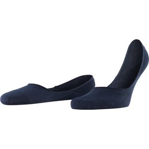FALKE Step Medium Cut Box onzichtbare antislip kousenvoetjes duurzaam katoen footies heren blauw - Maat 47-48