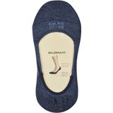 FALKE - Step Medium Cut - Footies - Blauw - Katoen, Antislipsysteem, Verstevigde Stresszones