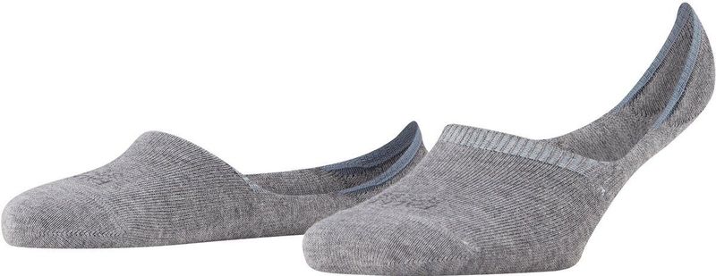 FALKE Step Kousenvoetje Hoog Dames 46493 3390 light greymel. 35-36