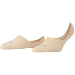 FALKE Step High Cut onzichtbare antislip kousenvoetjes duurzaam katoen footies dames wit - Maat 35-36