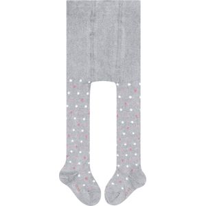 FALKE - Little Dot - Panty - Grijs - Huidvriendelijk Katoen
