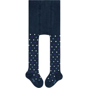 FALKE - Little Dot - Panty - Blauw - Huidvriendelijk Biologisch Katoen