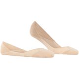 FALKE - Step Medium Cut - Footies - Beige - Katoen met Siliconen Hiel