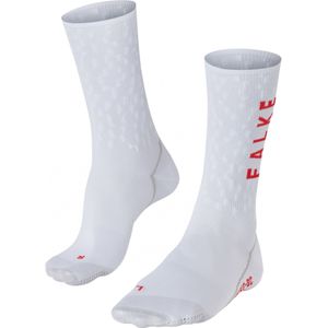FALKE BC Fietssokken anti blaren, ultralichte padding functioneel garen sportsokken unisex wit - Maat 44-45