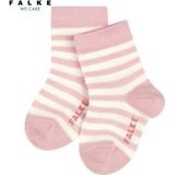 FALKE - Stripe - Sokken - Roze - Katoen - 1 Paar