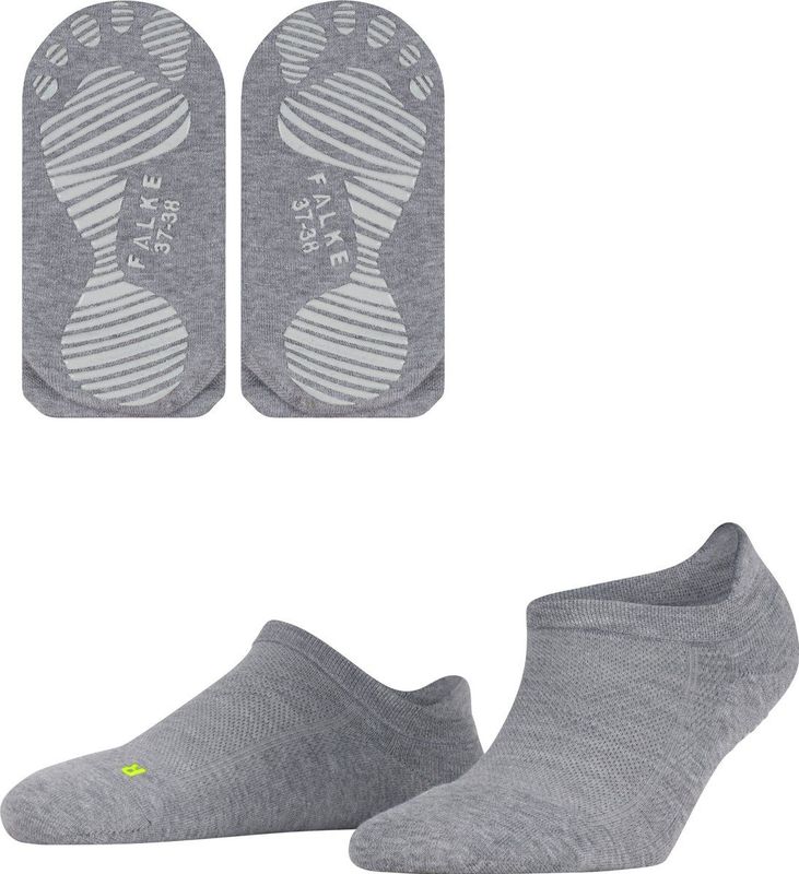 FALKE - Cool Kick - Huissokken - Grijs - Dames - Noppen op de Zool
