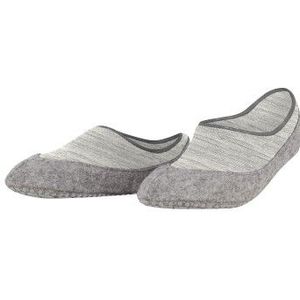 FALKE - Cosyshoe - Huissokken - Grijs - Merinowol - Antislip Noppen