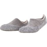 FALKE Cosyshoe antislip noppen merinowol huissokken pantoffels dames grijs - Maat 37-38