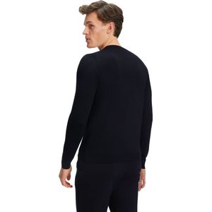 FALKE - Klassieke Pullover - Zwart - 100% Merinowol