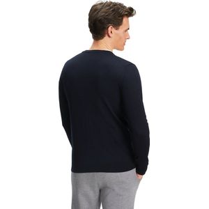 FALKE - Basic New Merino - Cardigan - Blauw - Heren