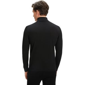 FALKE - Basic Roll Neck - Coltrui - Zwart - Wol