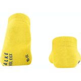 FALKE Cool Kick lichte padding functioneel materiaal sneakersokken enkelsokken dames geel - maat 37-38
