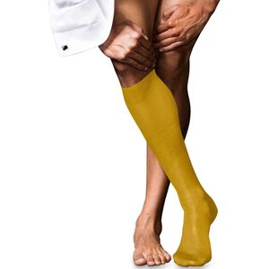 FALKE - nr. 9 - Kniekousen - Zwart - Katoen, Versterkt, Ademend, 1 Paar