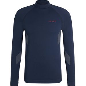 FALKE heren lange mouw shirt Maximum Warm - thermoshirt - blauw (space blue)