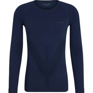 FALKE - Lange Mouw Shirt - Thermoshirt - Blauw - Materiaalmix
