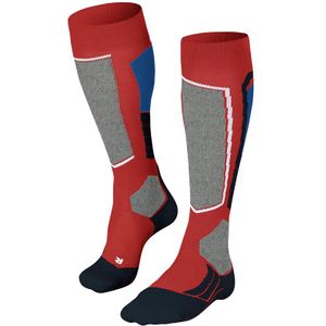 FALKE SK2 - Skisokken - Oranje - Warm - Dikke Wol - Functioneel Materiaal