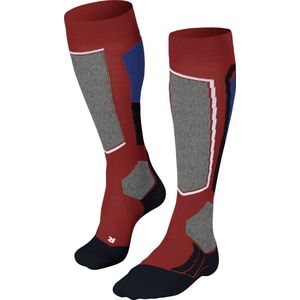 FALKE SK2 - Skisokken - Oranje - Warm - Dikke Wol - Functioneel Materiaal