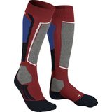 FALKE SK2 - Skisokken - Oranje - Warm - Dikke Wol - Functioneel Materiaal