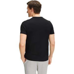 FALKE - T-shirt - V-hals - Zwart - Pimakatoen