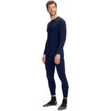 FALKE heren lange mouw shirt Maximum Warm - thermoshirt - blauw (space blue)