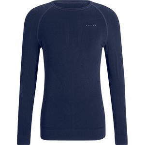 FALKE heren lange mouw shirt Maximum Warm - thermoshirt - blauw (space blue)