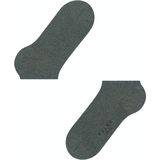 FALKE Shiny dames sneakersokken - grijs (flint grey) - Maat: 35-38