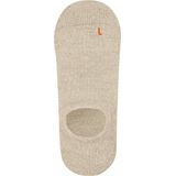 FALKE Keep Warm anatomische pluche zool merinowol footies unisex beige - Maat 37-38