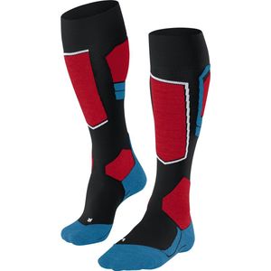 FALKE SK4 - Functionele Skisokken - Zwart - Warm Dun Wol