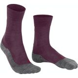 FALKE TK5 Wander dames trekking sokken, paars (dark mauve)