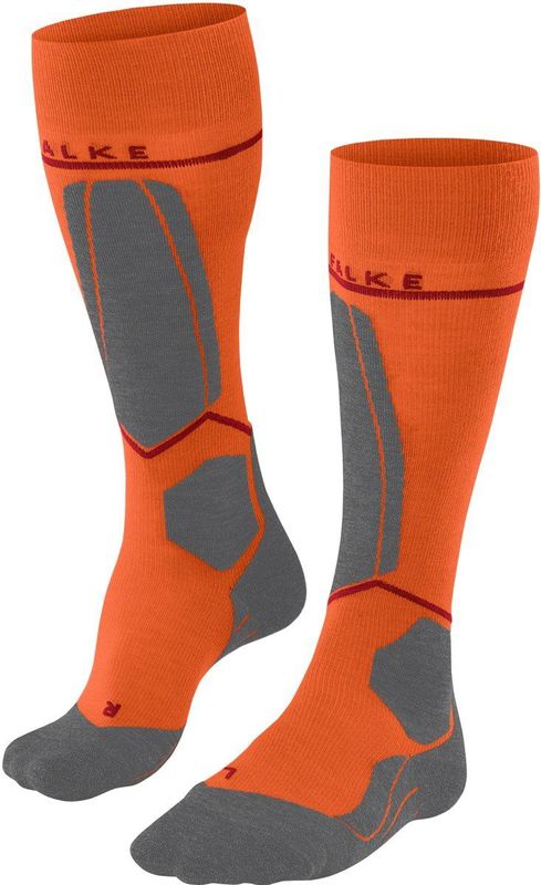 FALKE - SK4 Advanced Compression Light - Heren Skiing Kniekousen - Grijs