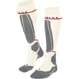 FALKE SK4 - Compressiekousen - Wit - Wol - Functioneel Materiaal