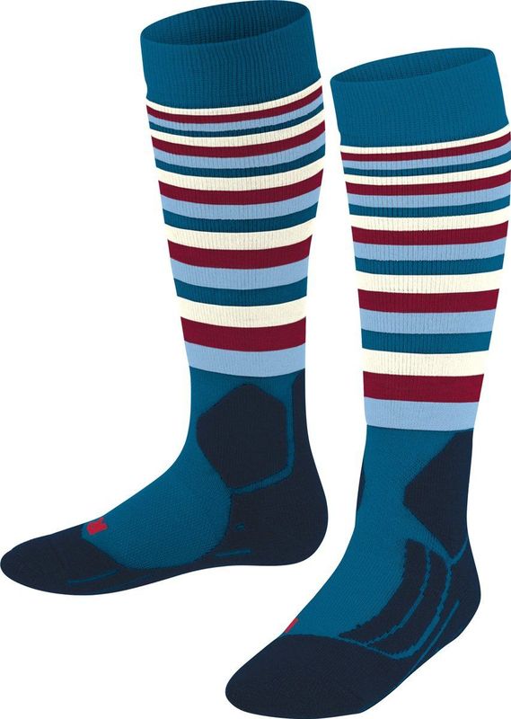 FALKE - SK2 - Skisokken - Turkoois - Warm Dik Wol - Functioneel Materiaal