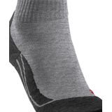 FALKE Wandelsokken TK2 Explore Short - Grijs - Wol - 1 Paar