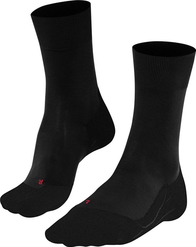 FALKE RU4 Light Hardloopsokken anti blaren, lichte padding lyocell sportsokken dames zwart