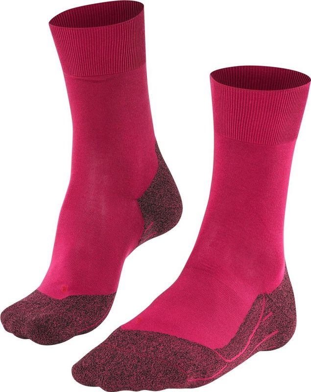 FALKE RU4 Light Hardloopsokken anti blaren, lichte padding lyocell sportsokken dames rood