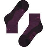 Falke Tk2 Wool Short Dames Wandelsokken Burgundy