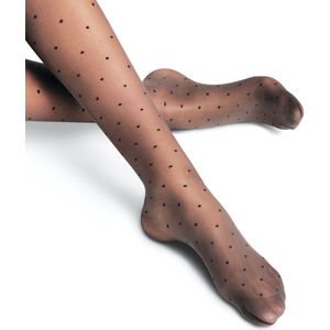 FALKE - Dot Vitalize - Panty - Transparant - 20 DEN - Dames - Blauw